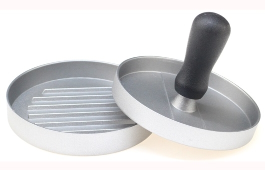 Hamburger meat press