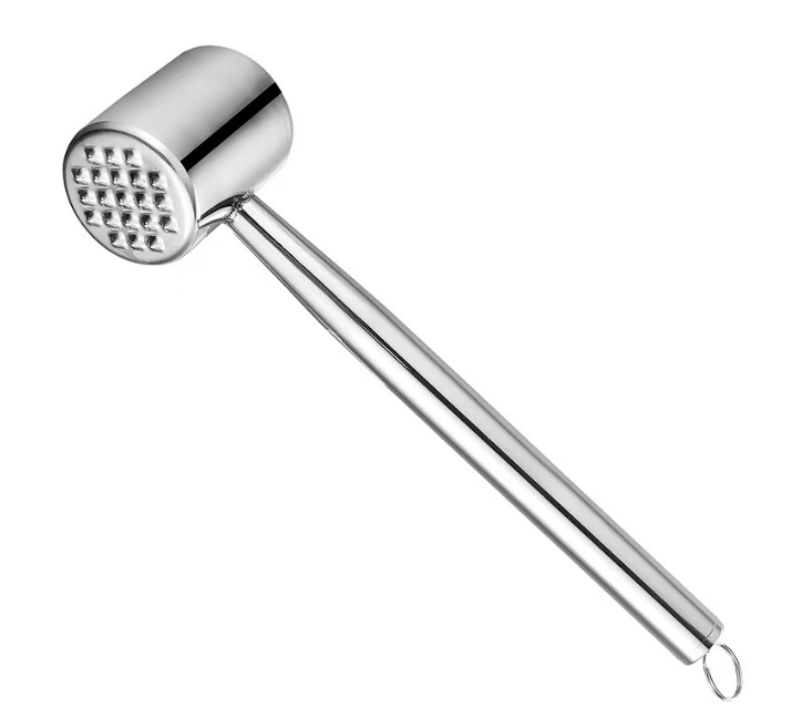 Stainless steel meat hammer