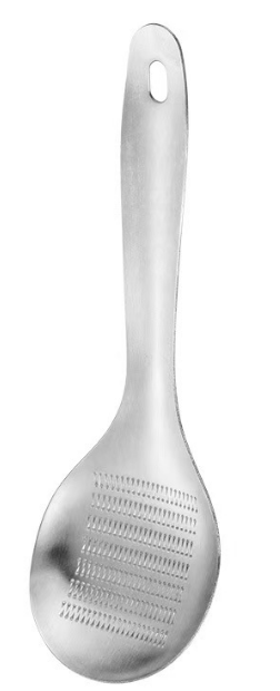 Measuring spoon with ginger grinder