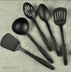 5-pieces nylon utensil set