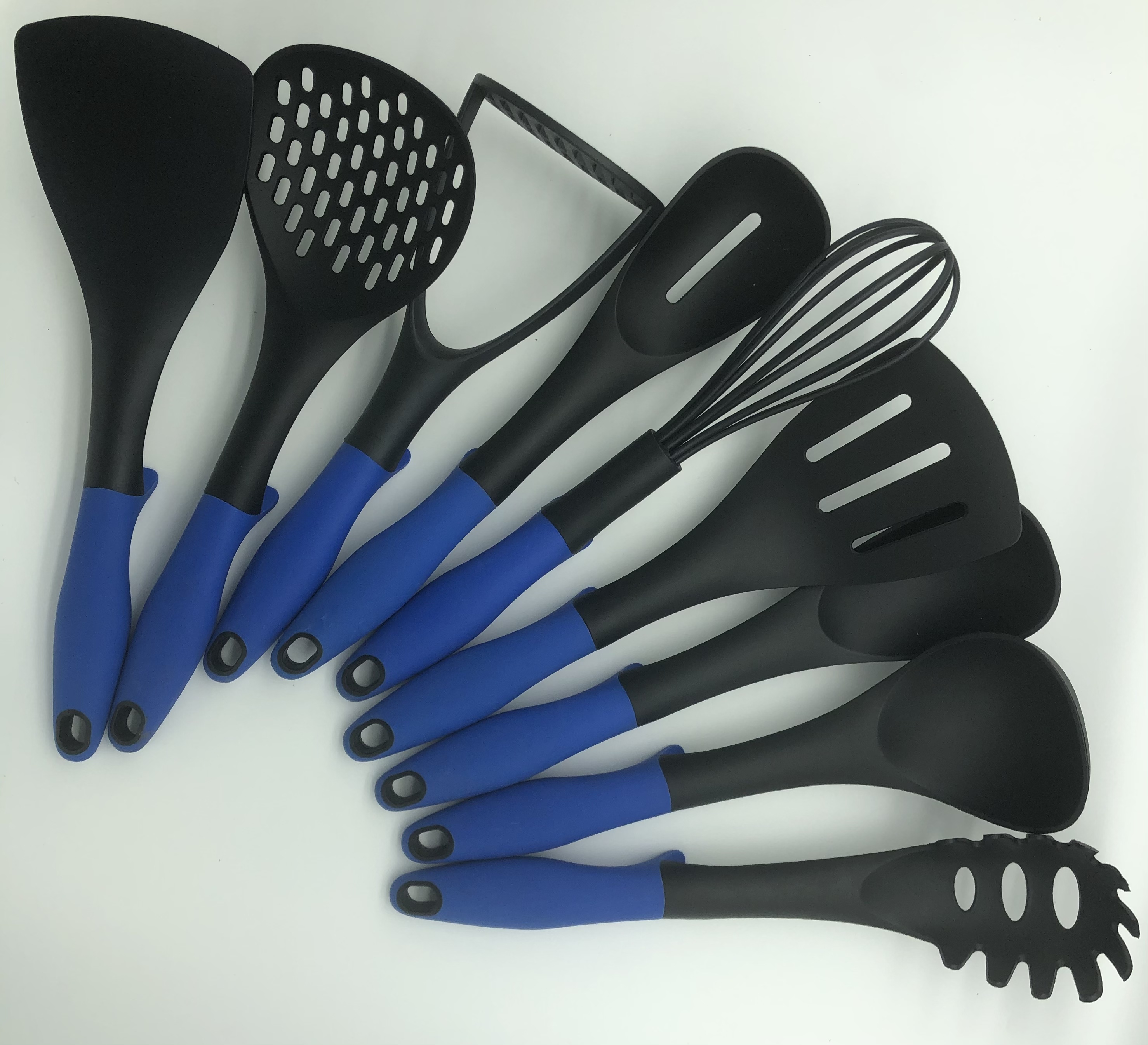 9-pieces nylon utensil set