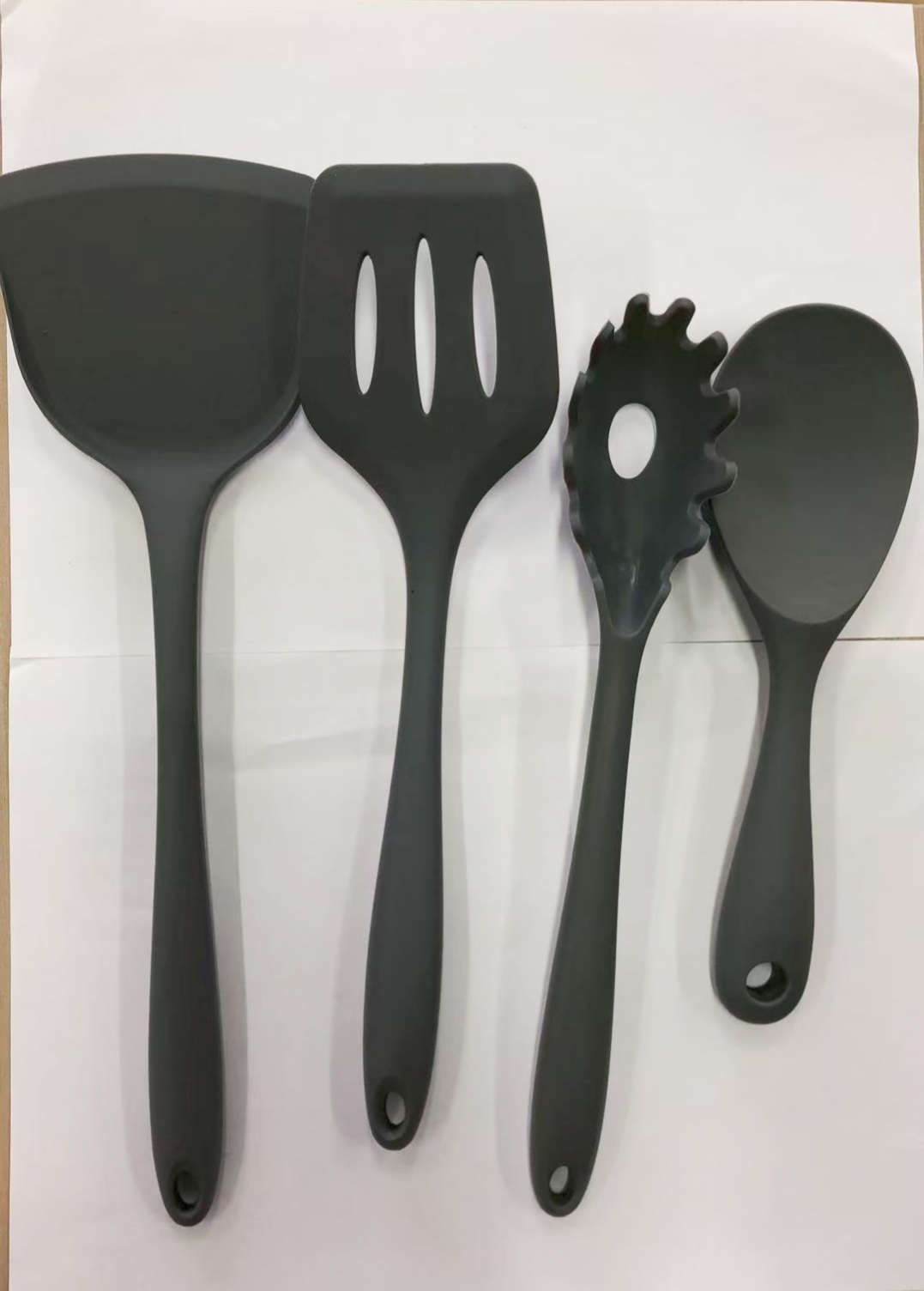 4-pieces silicone utensil set