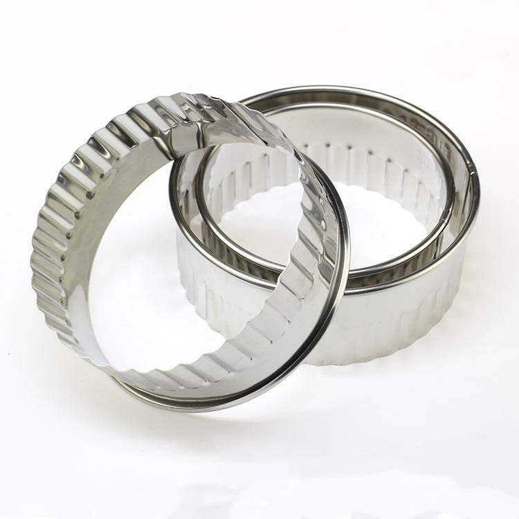 Stainless steel dumpling wrapper mold