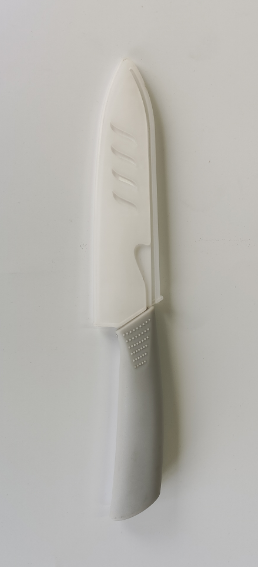 Anti-slip handle ceramic knife